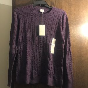 Purple Cardigan
